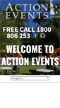 Mobile Screenshot of actionevents.com
